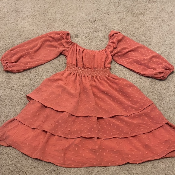 Blush colored dress from Altar’d State never worn. - Picture 2 of 3